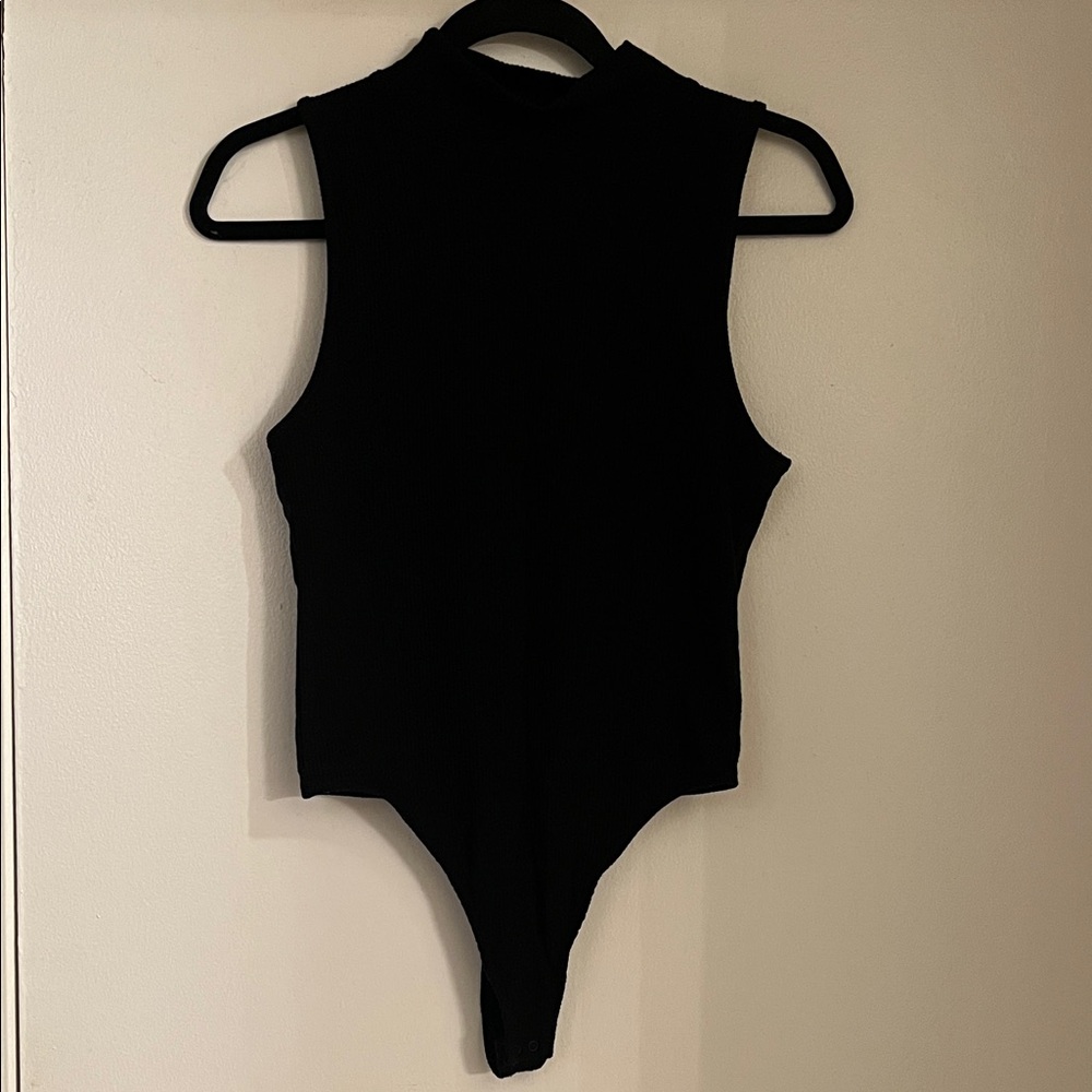 Aerie Black Bodysuit